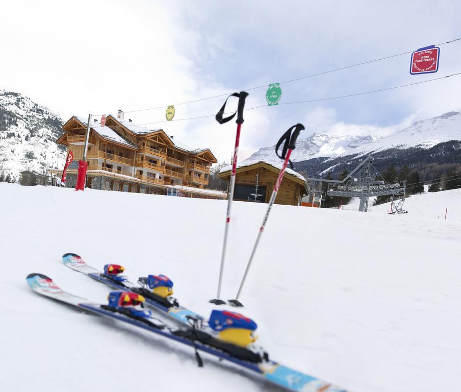 Cgh Residences & Spas Les Chalets De Flambeau Lanslebourg-Mont-Cenis Eksteriør bilde