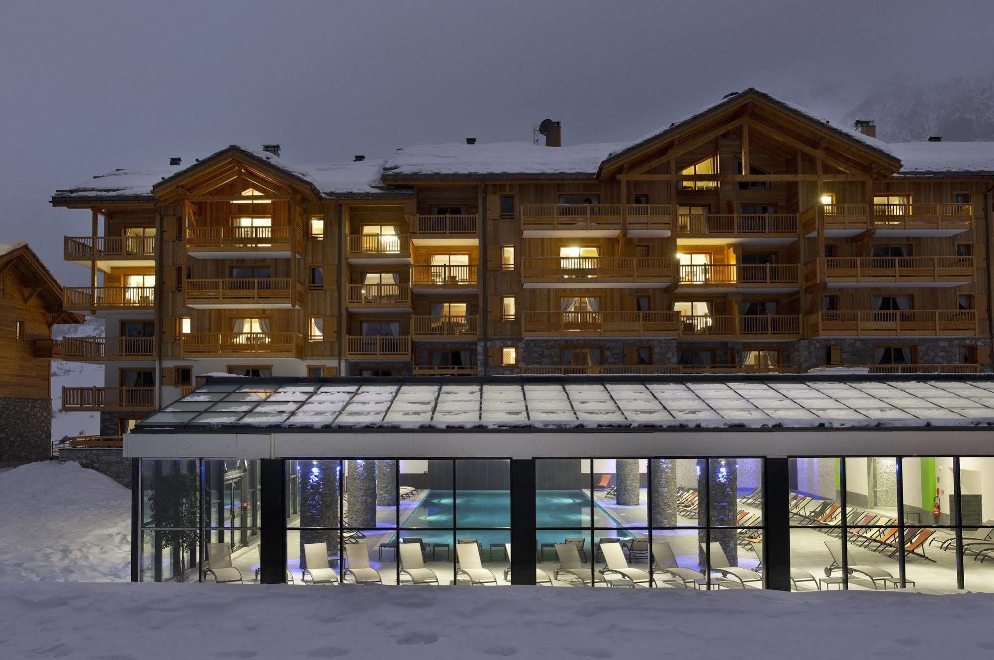 Cgh Residences & Spas Les Chalets De Flambeau Lanslebourg-Mont-Cenis Eksteriør bilde