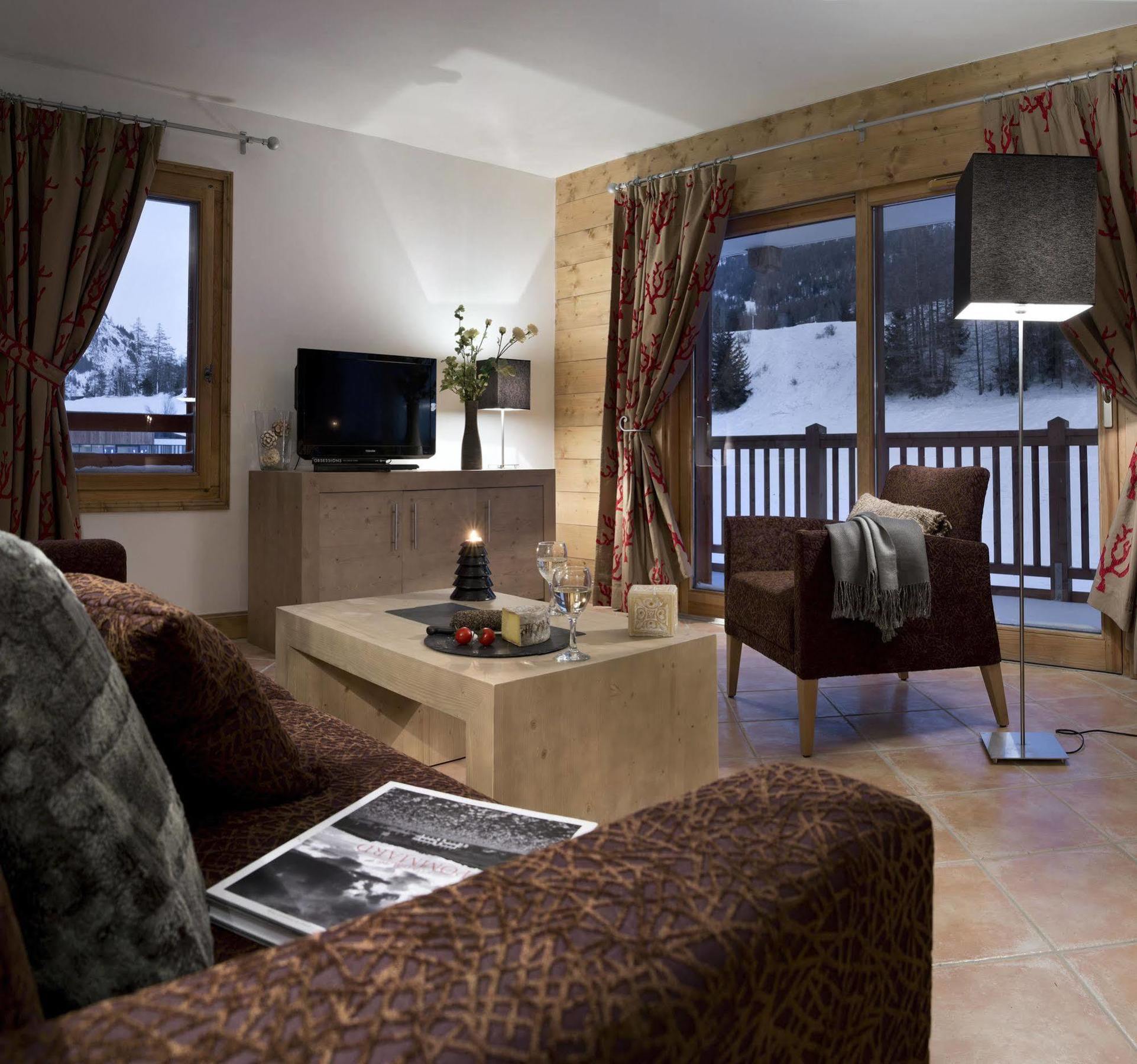Cgh Residences & Spas Les Chalets De Flambeau Lanslebourg-Mont-Cenis Eksteriør bilde