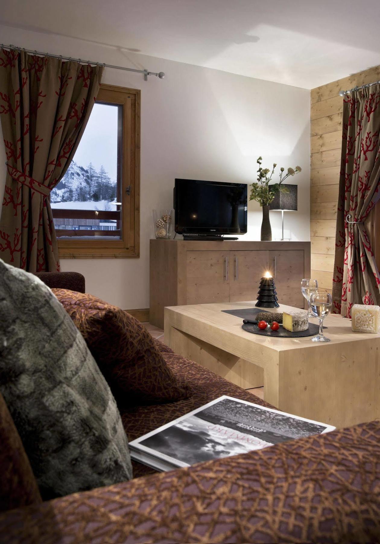 Cgh Residences & Spas Les Chalets De Flambeau Lanslebourg-Mont-Cenis Eksteriør bilde