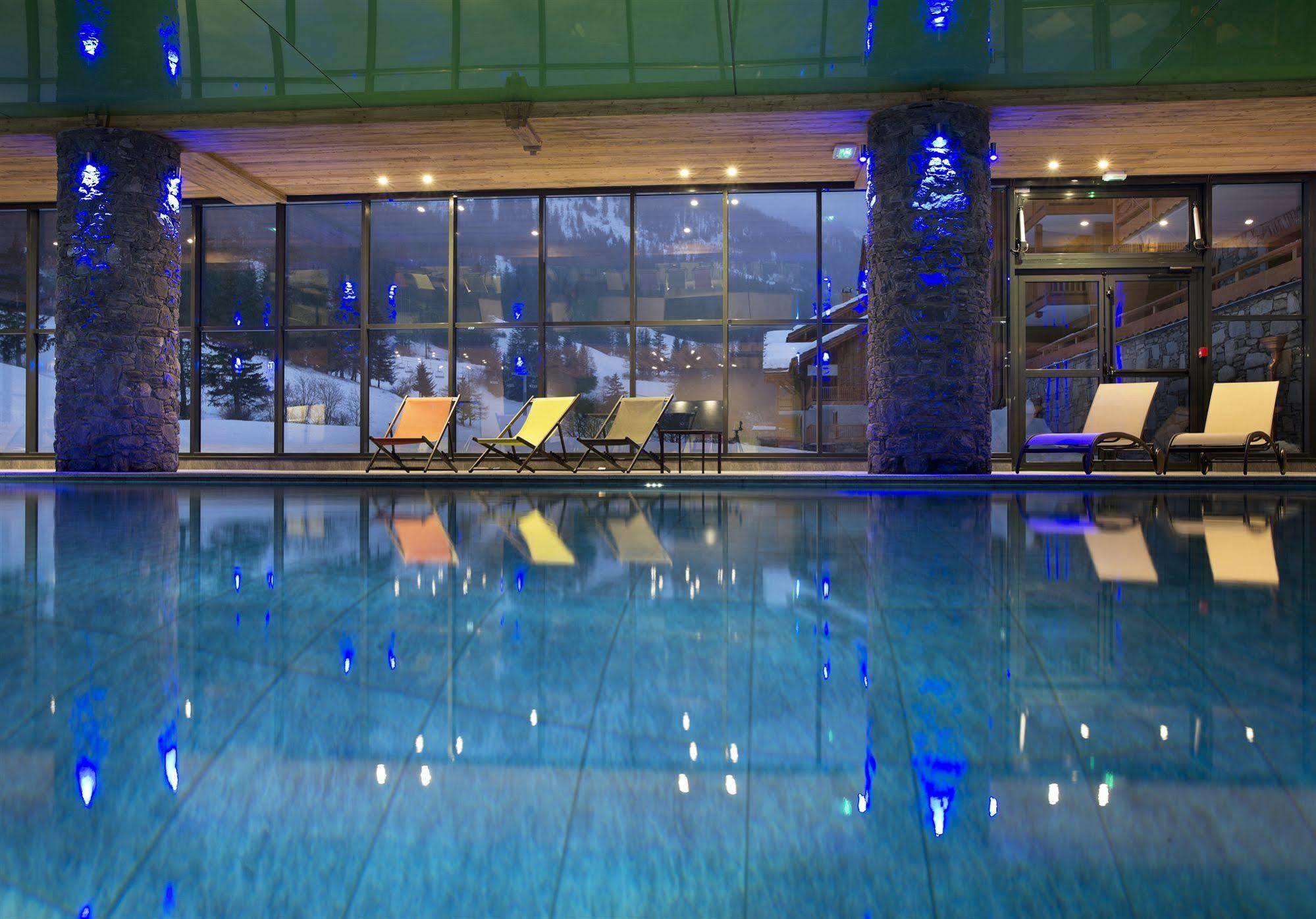 Cgh Residences & Spas Les Chalets De Flambeau Lanslebourg-Mont-Cenis Eksteriør bilde