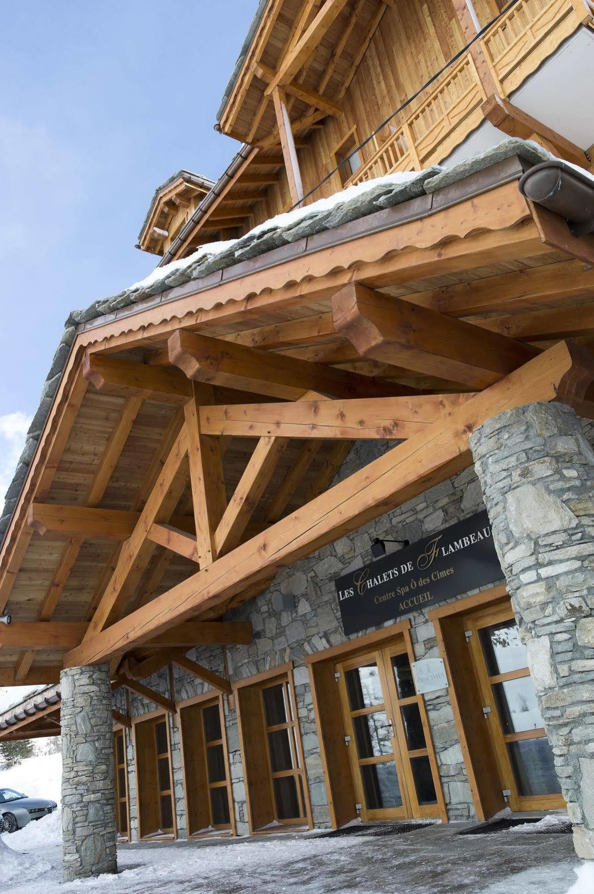 Cgh Residences & Spas Les Chalets De Flambeau Lanslebourg-Mont-Cenis Eksteriør bilde